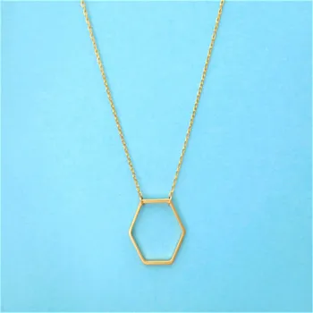 10pcs_New Trendy Geometrijske Parcelo ogrlica za Ženske Preprosto Dolge Verige Nakit Nekaj Ogrlica