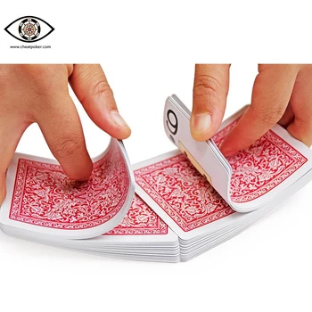 Označena igralne karte za kontaktne leče,Fournier Plastičnih ir označena poker,čarovniških trikov krovi, anti goljufija poker