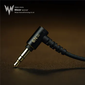 Whizzer A15 Pro Hi-Fi Slušalke High Fidelity Stereo Monitor Žično Čepkov Glasbe Kovinski Slušalke