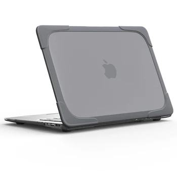 Novo Shockproof Zunanji pokrov Primeru Zložljivo Stojalo Za Macbook Air Pro Retina 11 12 13 15 palčni Dotik Bar + Tipkovnico Pokrov