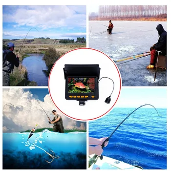 20M 30M HD 1000TVL Podvodni Ribolov na Ledu Ribe Videoposnetkov Fotoaparata, Fish Finder 4.3
