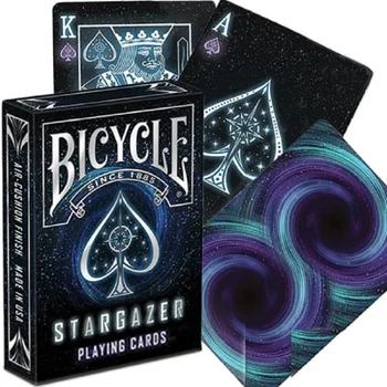Izposoja Stargazer Igralne Karte Prostor Galaxy Krova USPCC Zbirateljske Poker Igre s kartami Magic Magic Trick Rekviziti za Čarovnik