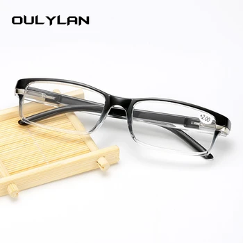 Oulylan Anti Modra Svetloba Branje Očala Za Daljnovidnost Očala Presbyopia Vzmetne Noge Smolo Objektiv +1.0 1.5 2.0 2.5 3.0 4.0 Dioptrije