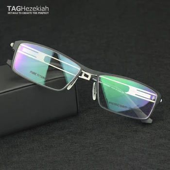 Ultra-lahka, iz nerjavečega jekla, z Ultra-lahka, optičnih očal okvir računalnik Oči očala mens pribor 2018