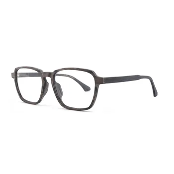 HDCRAFTER Moških Očal Okvir Les Kvadratnih Oči, Kratkovidnost Optičnih Očal na Recept Očala Ženske Očal Okvir oculos de grau