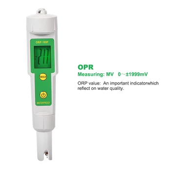 ORP-169E/169F ORP Meter Redox Tester Detektor Z Izmenljivimi Sonda Redox Potencial Analizatorja