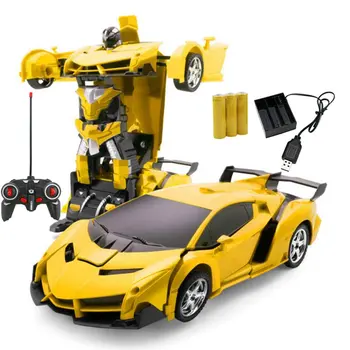 Avto Preoblikovanje Roboti Športnih Modelov Vozil Roboti Igrače Brezžično Polnjenje Kul Deformacije Avto Z Baterijo Otroci Igrače