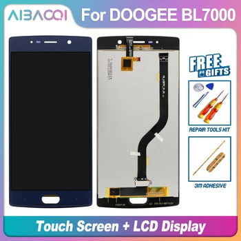 Novi Originalni 5.5 palčni Zaslon na Dotik+1920X1080 LCD Zaslon+Okvir Skupščine Zamenjava Za Doogee BL7000 Android 7.0