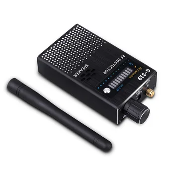 2018 Priljubljeni Brezžični Mobilni Telefon Detektor Celoten Obseg Signal Black Anti-Spy-ev Finder, WiFi RF GSM Naprave, ZDA/EU Plug 1-8000 MHz G319