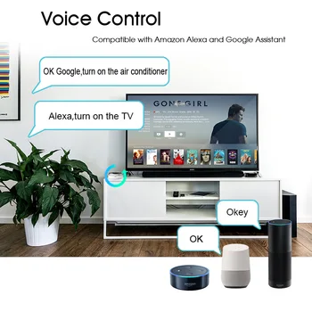 Inteligentni Pametni Daljinski upravljalnik WIFI IR Stikalo za Avtomatizacijo Doma klima TV Google Tuya Google Pomočnik Alexa Smart Lif