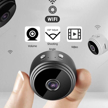 1080P/720P A9 Wifi IP Mini Night Vision Kamera Brezžična nadzorna Kamera Senzor Diktafon Kamere Home Security DVR