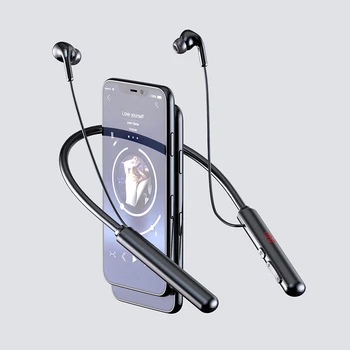 S960 Brezžične Bluetooth Slušalke Stereo Glasbe, Slušalke Šport Bluetooth Slušalke LED baterije zaslon TF kartico, predvajanje glasbe