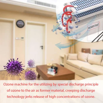 Ozon Generator 220V 32 g/h Ozonator pralni zraka čistilec Zraka Čistilec ikiwa Formaldehida Odstranite Pralni za Dom, Avto,