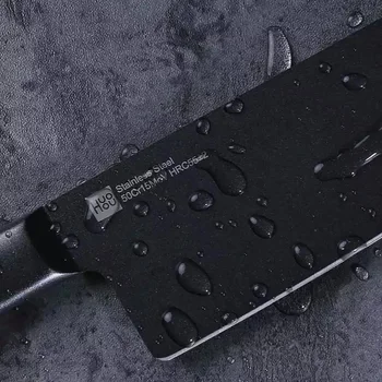 Original 2Pcs Xiaomi Huohou Kuhinjski Nož iz Nerjavečega Jekla, Noži Kuhar Set 7 Palčni Materiala 50Cr15MoV HRC 55 za Pametne Družino