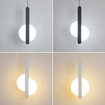 2020 sodobne Postelji lestenec Luči Visi Kuhinja Spalnica Vzmetenje Lučka LED lestenec razsvetljava LED Luči Stalnica Hanglamp
