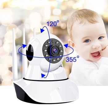 Original 1080P Brezžična IP Kamera Home Security WIFI Kamera Način Nadzora, Avdio CCTV Pet Fotoaparat Baby Monito