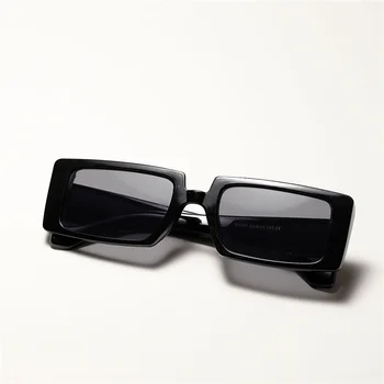 Punk Pravokotnik Sončna Očala Ženske 2020 Majhen Okvir Steampunk Sončna Očala Moških Luksuzne Blagovne Znamke, Modni Očala Vintage Retro Očala