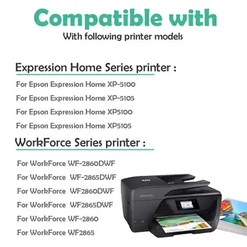 Črnilom kartuše, združljive EPSON 502 T502 Za Epson XP-5100 XP-5105 WF-2860 WF-2865 XP5100 5105 2860 2865 Tiskalniki kartuše