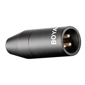 BOYA 35C-XLR 3.5 mm Mini Jack XLR Prilagodilnik Pretvornika Mikrofon Pribor Pozlačen Priključek za Profesionalni Mešalnik Fotoaparat