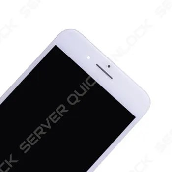 Celoten zaslon za iPhone 7 Plus White dotik, računalnike + LCD + bel okvir + AAA kakovosti kaljeno steklo + 24h dostava
