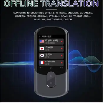 12 državah brez Povezave F4A Prevajalec Multi-Jezikih Smart Instant Glas, s Kamero podporo Fotografske optično branje Prenosni