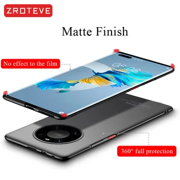 Mate 40 Pro Primeru Zroteve Motnega Kritje Za Huawei Mate 20 30 Pro X Primeru Mate20 Lite Mate30 PC Pokrov Za Huawei Mate 40 Pro Primerih