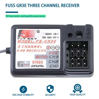 1Pcs Standardne FS-GR3E 2.4 Ghz, 3-Kanalni Sprejemnik za Rc Avto Auto Ladjo New New Vroče!