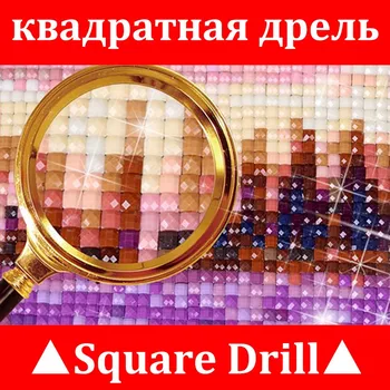 5D DIY Diamond Barvanje Konj Slike, ki Jih Okrasnih Mozaik Diamond Vezenje Živali Celoten Kvadratni Kompleti Doma Dekor Darilo XY1
