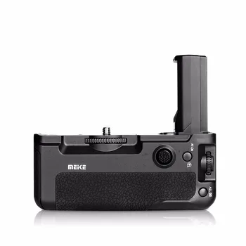 Meike MK-A9 Navpično Baterije Ročaj Ročaja Za Sony Alpha A7R III A7RIII A9 Fotoaparat