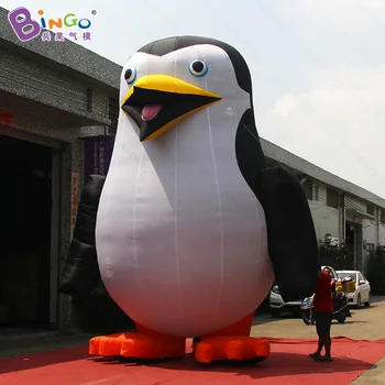 Osebno 5M Višine Velikan Napihljivi Pingvin / Napihljivi Pingvin Odlikovanje / Božič Pingvin Dekoracijo na Prostem Igrače