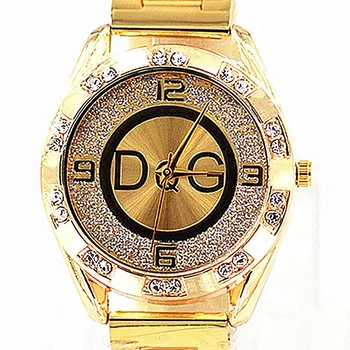 GD blagovne znamke Evropski in Ameriški modni priložnostne slog DIA dame watch zlato iz nerjavečega jekla, trak Shi Ying dame watch 2020 watch