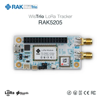 LoRa Tracker Open Source Odbor RAK811 Brezžični Daljinski Položaja Tracker Modul MEMS Senzorjev MAX-7Q GPS Antena LoRaWAN SX1276