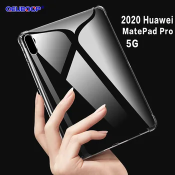 Padec Odporno Ohišje za 2019 Huawei MatePad Pro 10.8 Jasno, mehko kritje Za Huawei Pro 10.8 TPU slim Case MRX-W09 W19 AL09 AL19