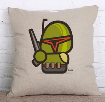 Star Wars Master Yoda Darth Vader Stormtrooper Risanka Perilo, Prevleke Anime Slika Igrače Kvadratnih Pillowcas Blazino Kritje Primera
