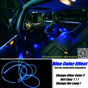 Notranjost Okoljske Svetlobe Iskanje Vzdušje svjetlovodni Band Luči Za Mercedes Benz CLK MB C208 A208 C209 A209 C207 A207