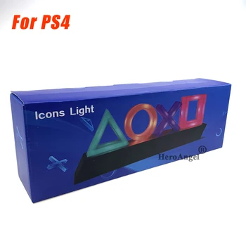 2020 Nove Nadomestne Igre razpoloženje flash Ikono Lučka za Glasovni Nadzor Svetlobe za PS4 Igre Pribor