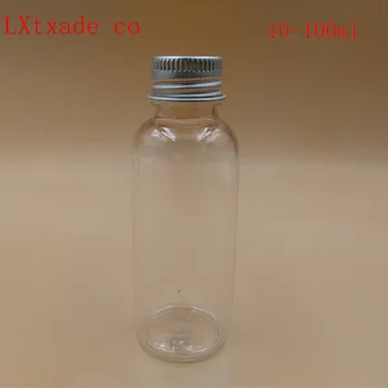 10-100 ml Lucency prozorno Plastično Steklenico Jasno Originales ponovno napolniti Stekleničke Parfuma Vode je Vzorec Prazen Kozmetični Posode