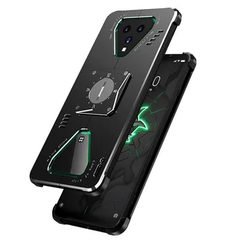 Kovinski Telefon Zaščitni Lupini Primeru Hrbtni Pokrovček za Xiaomi Black Shark 2/ 3 Pro Igralne Telefon Odvesti Toplote