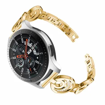 Novo iz Nerjavečega jekla Watch Trak Zapestni Trak 22 MM za Samsung Galaxy Watch 46MM Smart Dodatki Za Samsung Prestavi S3 Meje
