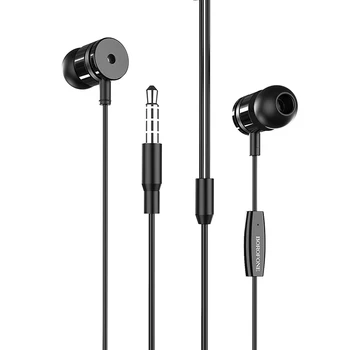 HOCO BROFONE Slušalke Slušalke z vgrajenim Mikrofonom 3,5 mm Žično Čepkov Gaming Slušalke za iPhone, Samsung z Mikrofonom Slušalke