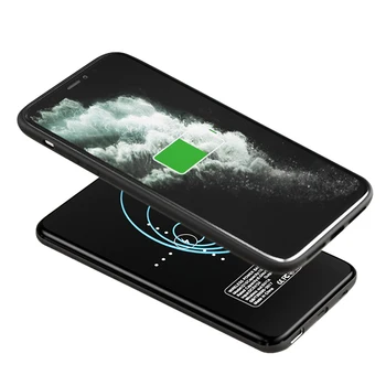 Magnetni Brezžični Polnilec za Baterije Ohišje Za Samsung Galaxy Note 20 Ultra/20 Prenosni Brezžični Moči Banke Ohišje za Samsung Note 20