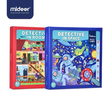 MiDeer 42pcs Uganke Jigsaw Puzzle Izobraževalne Igrače Puzzle Box Papir Učenje Igrače za Otroke, Igrače za Otroke 3-6Y