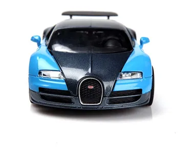 1:32 Obsega Bugatti Veyron coches jugetes Diecast Modela Avtomobila avtomobili a escala Potegnite Nazaj avtomobilčki oyuncak araba Otroci Igrače Darila