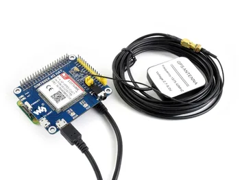 Waveshare 4G/3G/2G/GSM/GPRS/GNSS KLOBUK za Raspberry Pi Nič/Nič W/Nič WH/2B/3B/3B+,ki Temelji na SIM7600E-H,podpora, dial-up