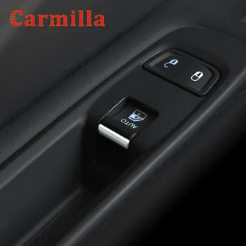 Carmilla za Jeep Renegade - 2021 Kompas 2017 - 2021 Notranje Okno Dvigalo Nadzor Gumb Kritje Trim ABS Chrome 7Pcs/Set