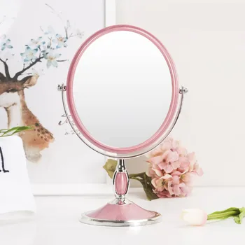 Nova moda vroče prodajo evropski stil desk ličila ogledalo namizni hd prenosni beauty princess r beauty princess ogledalo zveze