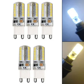 Najnovejši 10Pcs G9 5W LED 3014 64SMD Pin Znanja LED Žarnica Svetilka Toplo Bela/White 110/220V -- JD9