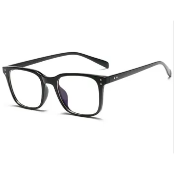 Super Lahka TR90 Očala Okvir Unisex Očala Računalnik Riž Nohtov Kvadratnih Očala za Moške in Ženske