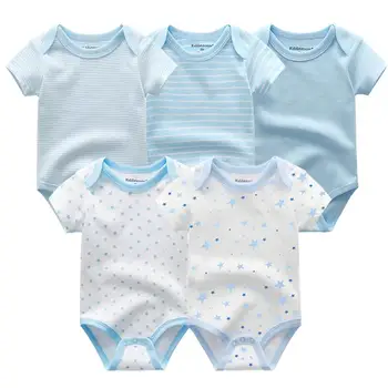 2020 5PCS/Veliko Baby Fantje Oblačila, Samorog Dekliška Oblačila Baby Bodysuits Dekliška Oblačila 0-12M Novorojenčka Bombaž Roupas de bebe