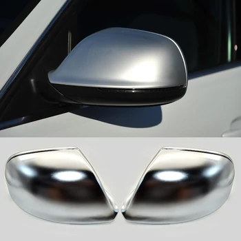 Za Audi Q5 2009-V7 2009-2017 Mat Chrome ABS Rearview Mirror Lupini Kritje Stranski Pogled zaščitni pokrov Krilo Ogledalo Pokrov